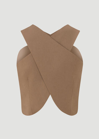 CROSSED OVER BUSTIER