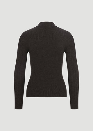 ELENA POLO COLLAR 100% WOOL SWEATER