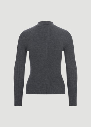 ELENA POLO COLLAR 100% WOOL SWEATER