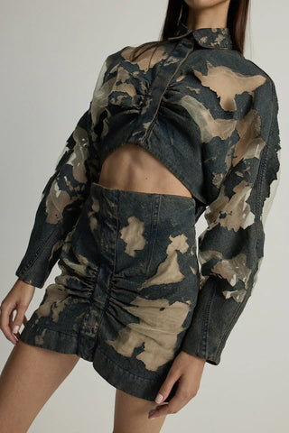 SYLVIA DENİM ELBİSE MBF COLLECTION